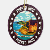 Puerto Rico Keramik Ornament (Links)