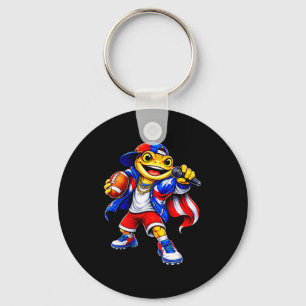 Puerto Rico Kinder Mädchen Flagge Musik Coqui Fros Schlüsselanhänger