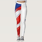 Puerto Rico Klassiker Leggings (Vorderseite)