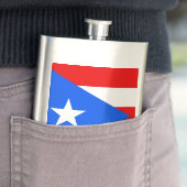 Puerto-Rico-Kolben Flachmann (Beispiel)