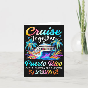 Puerto Rico Kreuzfahrt 2026 Familienurlaub cruisin Karte