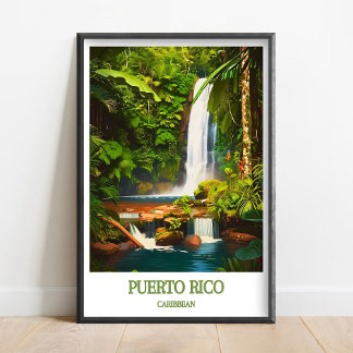 Puerto Rico Kunst - Puerto Rico Leinwand - Puerto Poster
