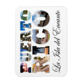 Puerto Rico La Isla Del Encanto Magnet (Vertikal)