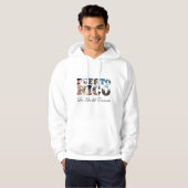 Puerto Rico La Isla Del Encanto Montage Hoodie (Vorne ganz)