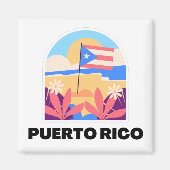 Puerto Rico Landscape Magnet (Vorne)