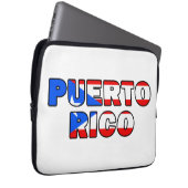 Puerto Rico Laptopschutzhülle (Vorne Rechts)