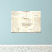 Puerto Rico Leinwanddruck (Insitu (Holzboden))