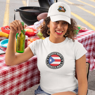Puerto Rico Logo für die nationale Flagge T-Shirt