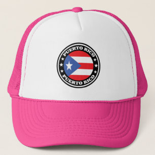 Puerto Rico Logo für die nationale Flagge Truckerkappe
