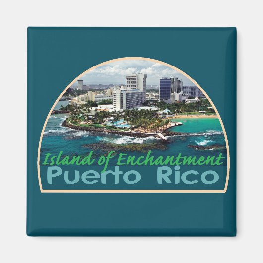 PUERTO RICO Magnet (Vorne)