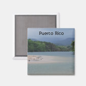 Puerto Rico Magnet (Vorderseite/Rückseite)