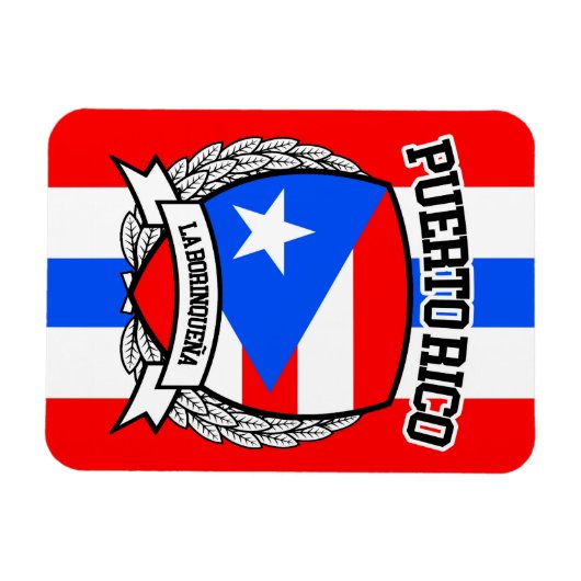 Puerto Rico Magnet (Horizontal)