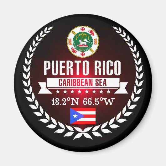 Puerto Rico Magnet (Vorne)