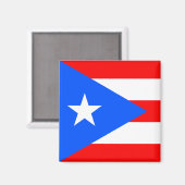 Puerto Rico Magnet (Vorderseite/Rückseite)