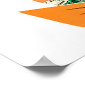 Puerto Rico, Mann mit Gitarre Poster (Ecke)