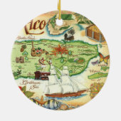 Puerto Rico Map Ornament (Hinten)