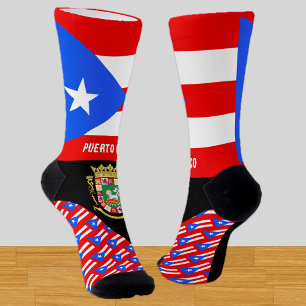 Puerto Rico, Mode, Puerto-Rico-Flagge, patriotisch Socken