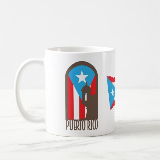 Puerto Rico Morro Garita Arc Kaffeetasse (Links)