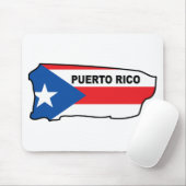 Puerto Rico Mousepad (Mit Mouse)