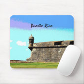 Puerto Rico Mousepad (Mit Mouse)