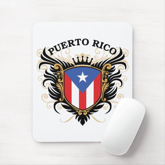 Puerto Rico Mousepad (Mit Mouse)