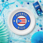 Puerto Rico Pappteller (Party)