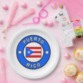 Puerto Rico Pappteller (Party)