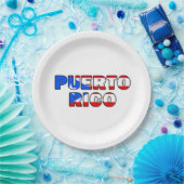 Puerto Rico Pappteller (Party)