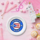 Puerto Rico Pappteller (Party)