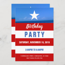 Puerto Rico Party Einladung