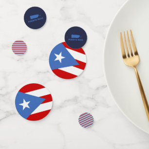 Puerto Rico Partydeko Konfetti