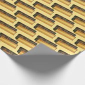 Puerto Rico Pasteles Savory Banana Leaf Cakes Geschenkpapier (Ecke)