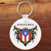 Puerto Rico [personalisieren] Schlüsselanhänger (Vorderseite)
