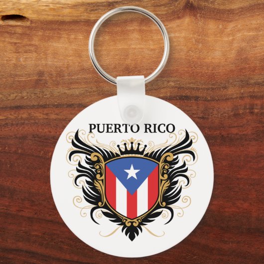 Puerto Rico [personalisieren] Schlüsselanhänger (Vorderseite)