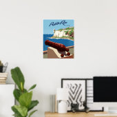 Puerto Rico Plakat (Heimbüro)