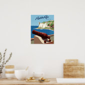 Puerto Rico Plakat (Küche)