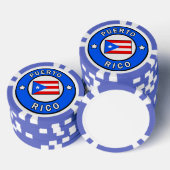 Puerto Rico Pokerchips (Stapel)
