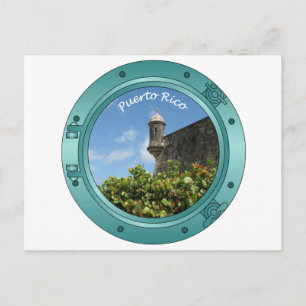 Puerto Rico Porthole Postkarte