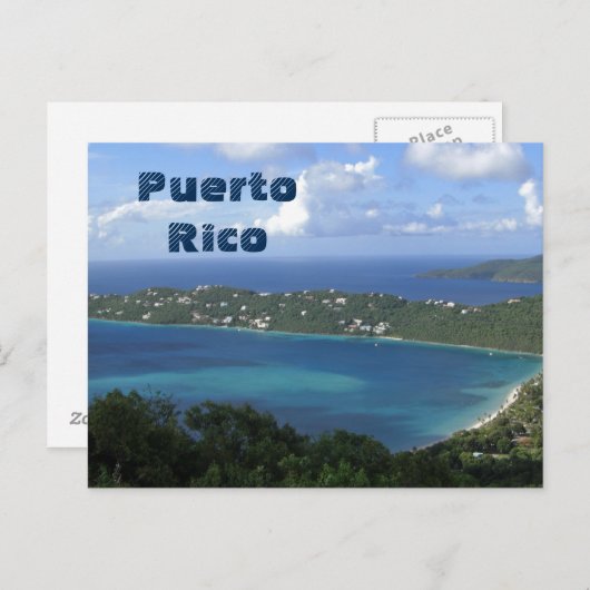 Puerto Rico - postcard Postkarte (Vorne/Hinten)
