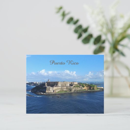 Puerto Rico Postcard Postkarte (Stehend Vorderseite)