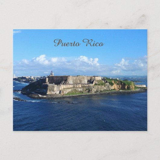 Puerto Rico Postcard Postkarte (Vorderseite)