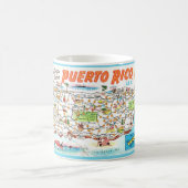 Puerto Rico Postcard Tasse (Mittel)