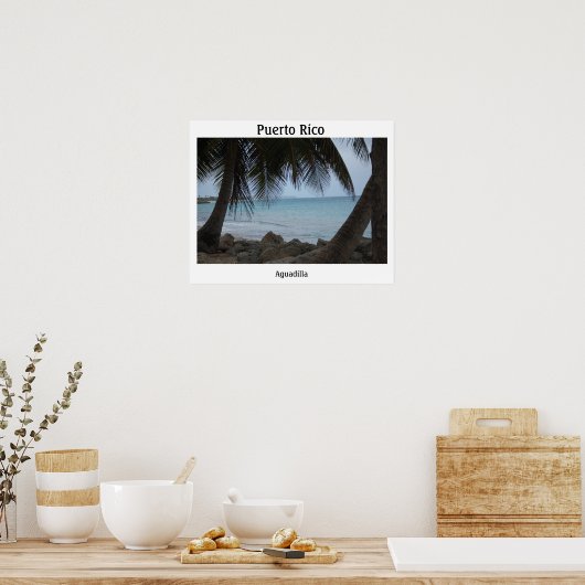 Puerto Rico Poster (Küche)