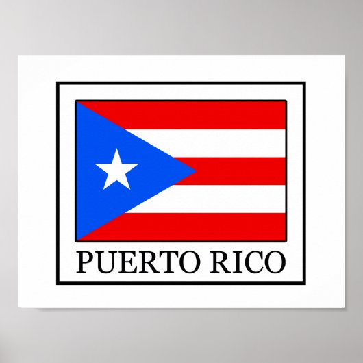Puerto Rico Poster (Vorne)