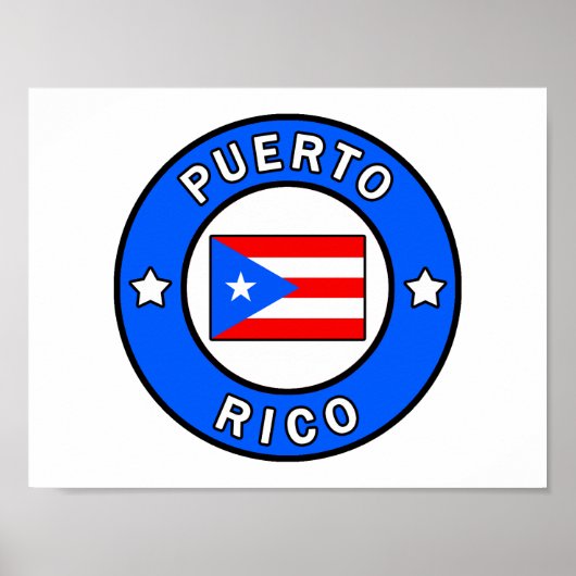 Puerto Rico Poster (Vorne)