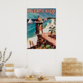 PUERTO RICO POSTER (Küche)