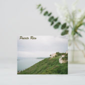 Puerto Rico Postkarte (Stehend Vorderseite)