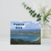 Puerto Rico - Postkarte (Stehend Vorderseite)