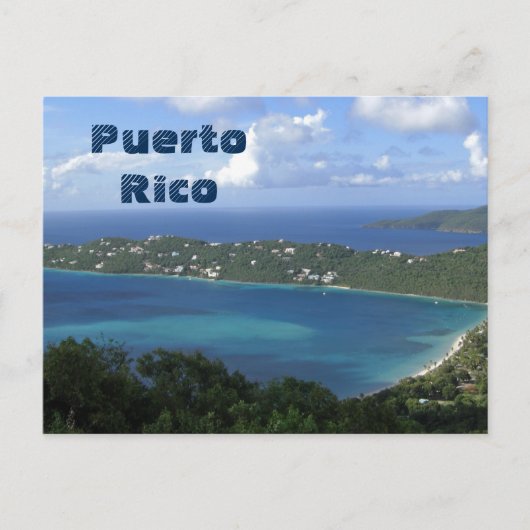 Puerto Rico - Postkarte (Vorderseite)