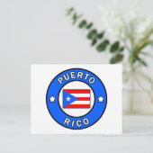 Puerto Rico Postkarte (Stehend Vorderseite)